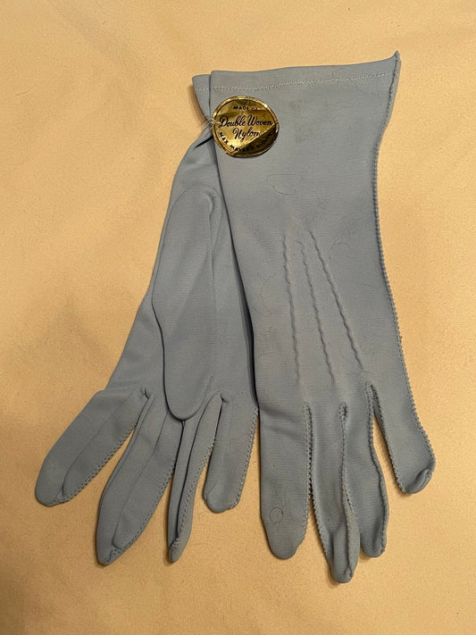 Max Meyer’s Light Blue Nylon Gloves