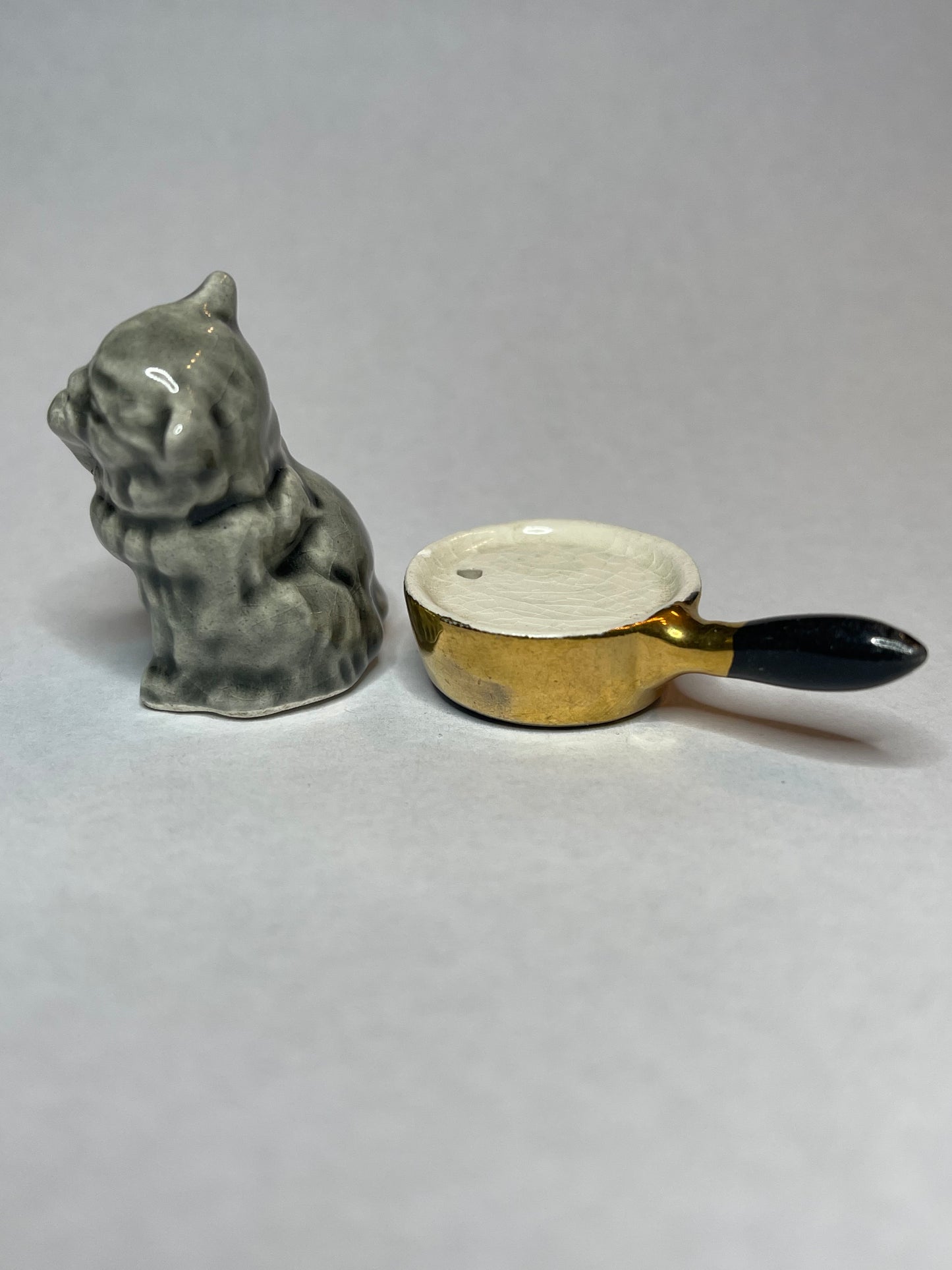 Arcadia Cat & Saucepan Salt & Pepper Shakers