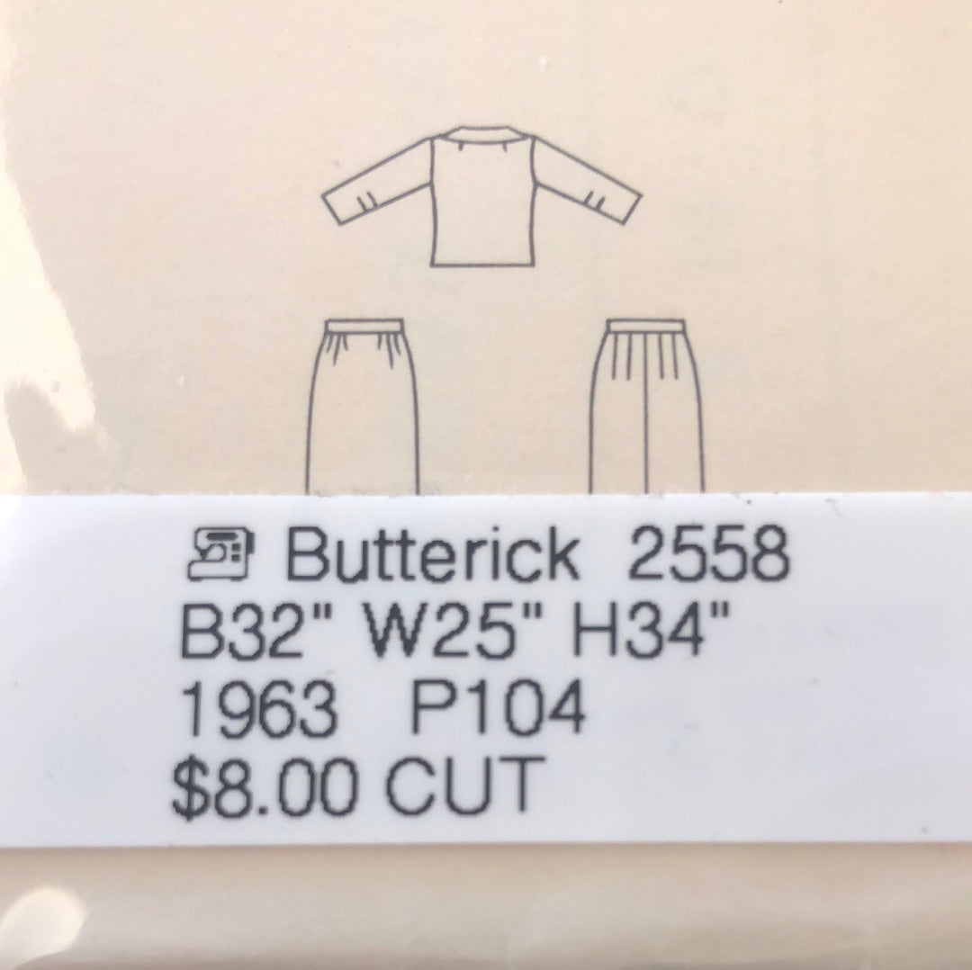 Butterick 2558