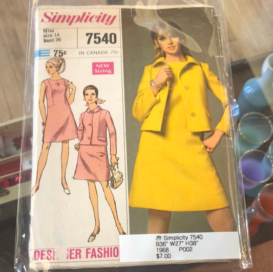 Simplicity 7540