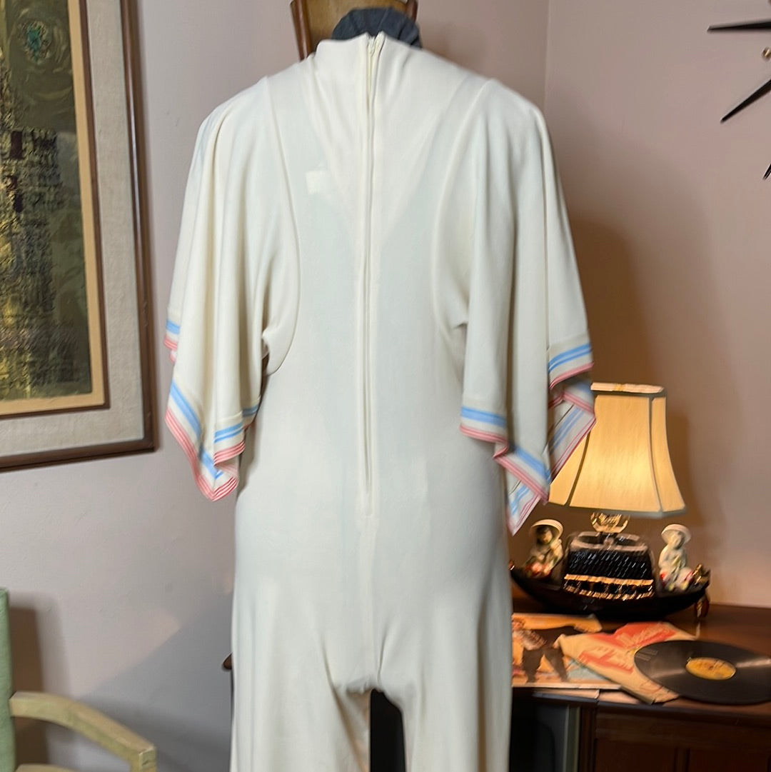 70s Palazzo Leg Jumpsuit