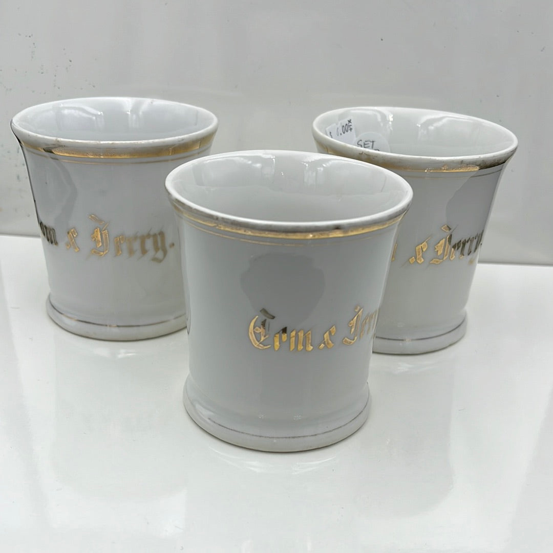 3 ceramic Tom and Jerry Mugs