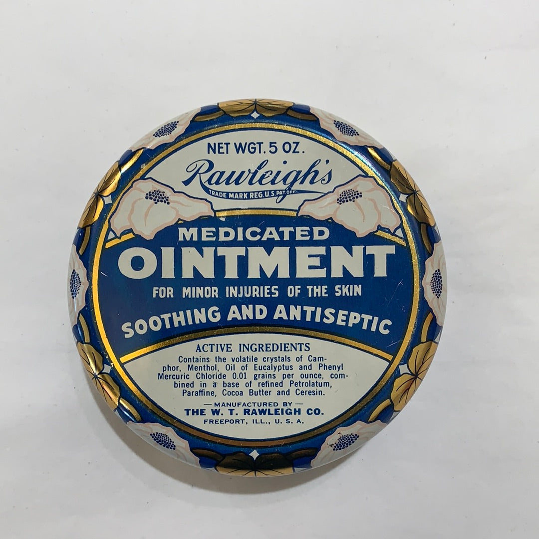 Rawleigh's Medicated Ointment container