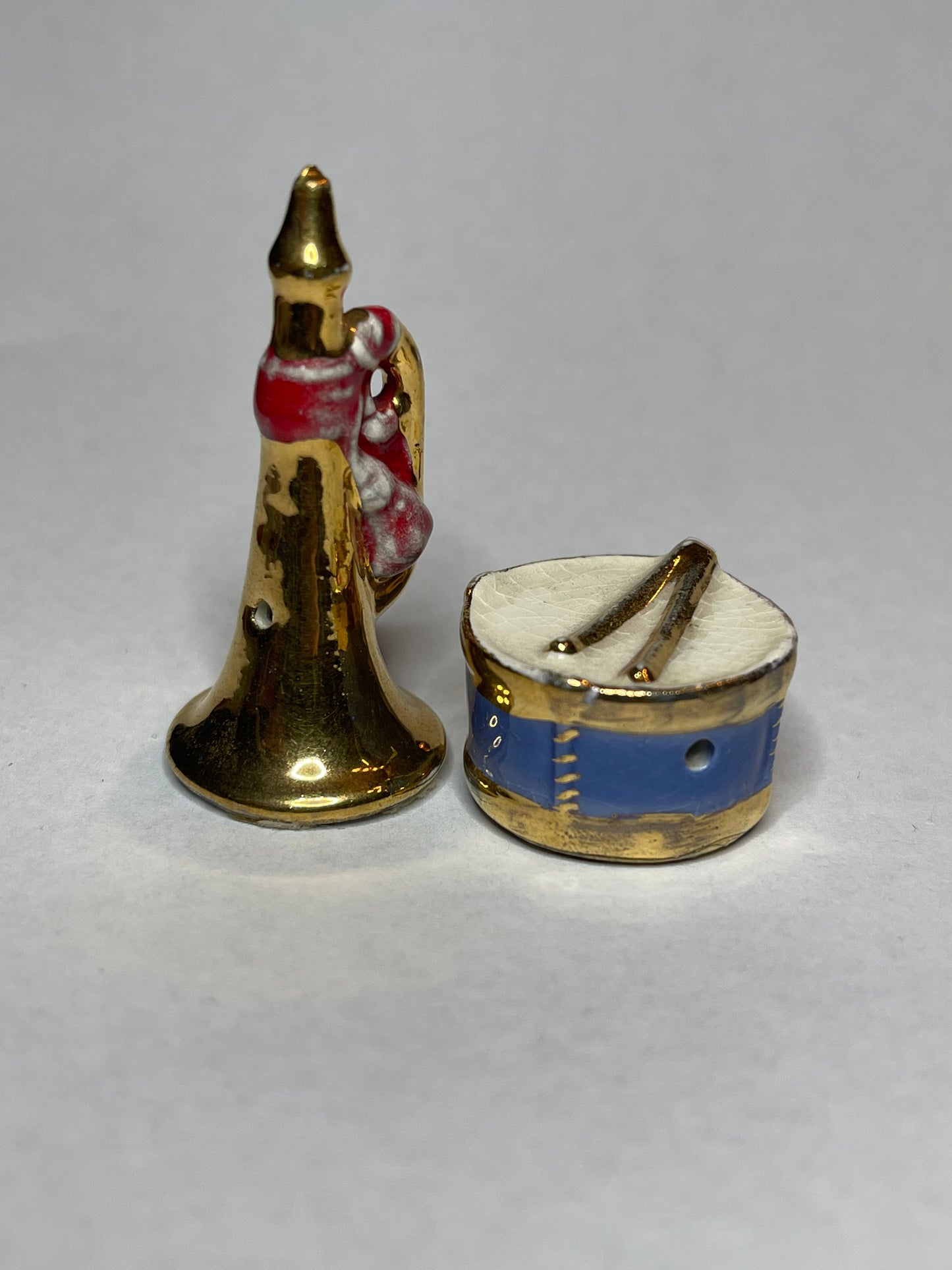 Arcadia Drum & Horn Salt & Pepper Shakers