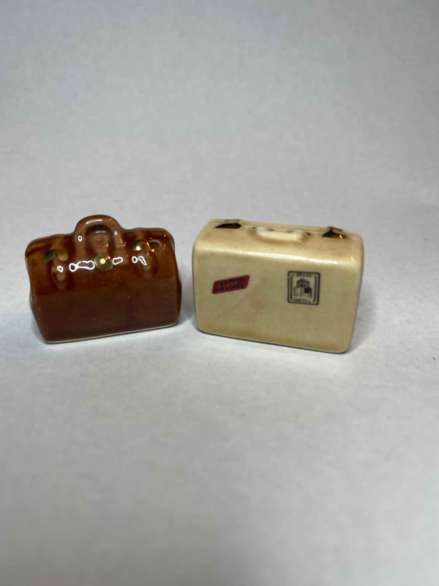 Arcadia Suitcase & Trunk Salt & Pepper Shakers