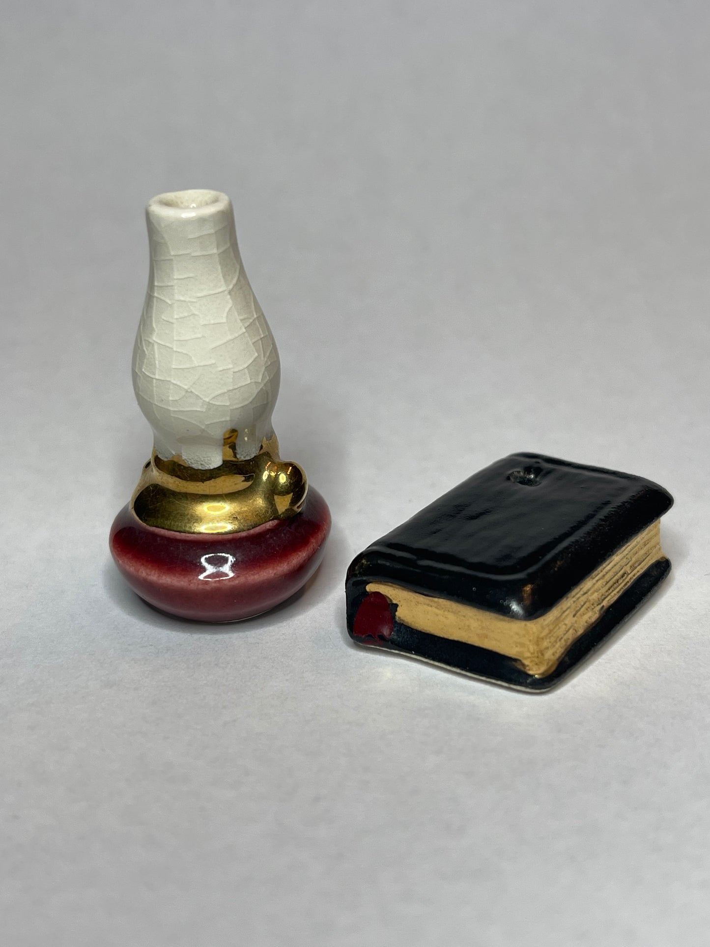 Arcadia Book & Lamp Salt & Pepper Shakers