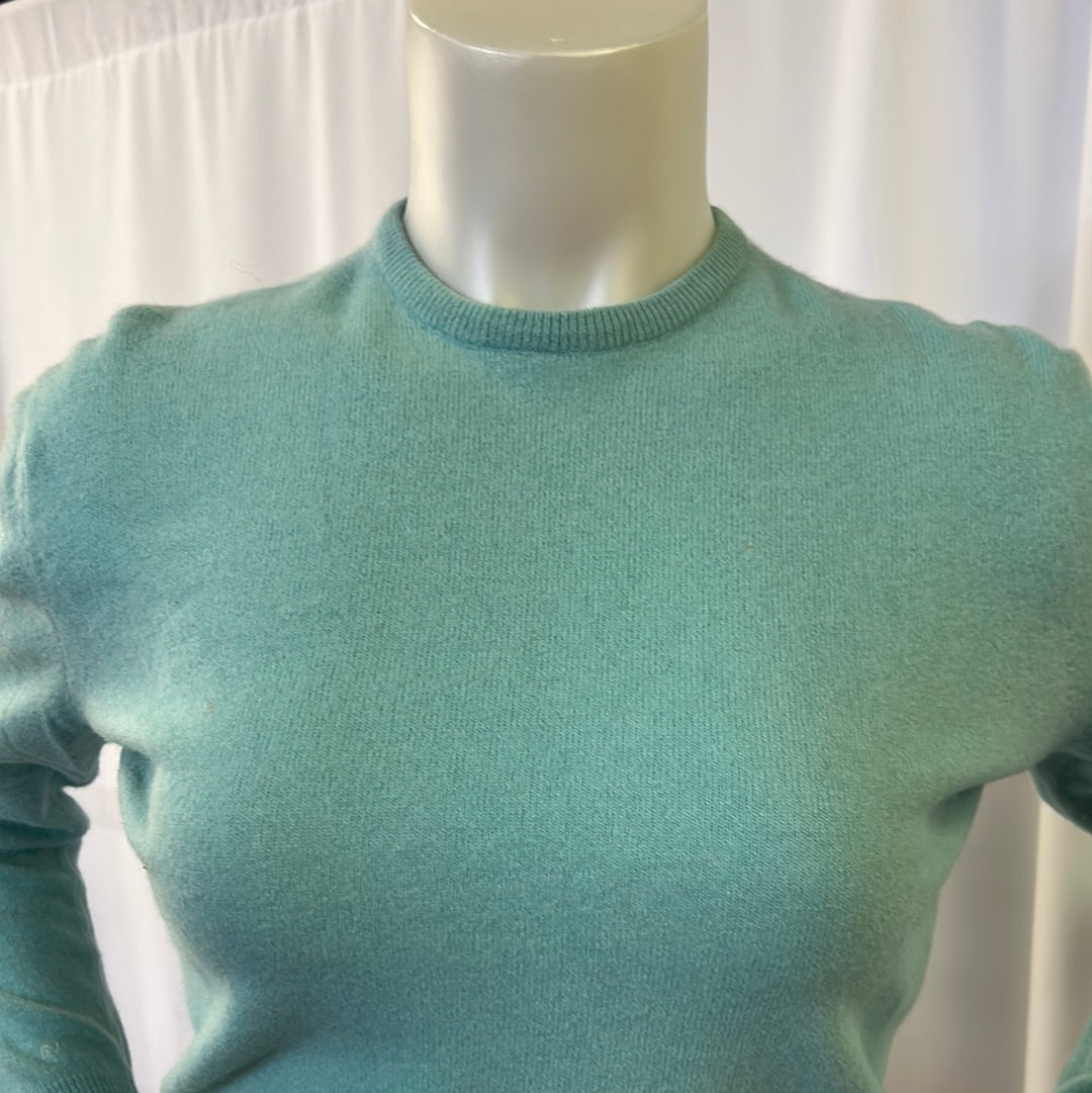Women’s Teal Waistline Sweater
