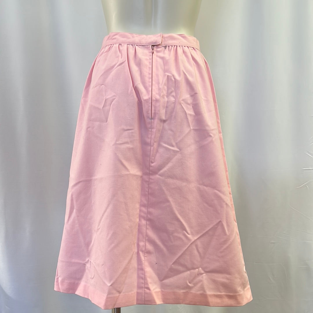 Pink 60s Cotton Skirt