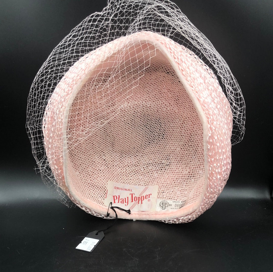 Original Pink Playtopper hat with Pink net