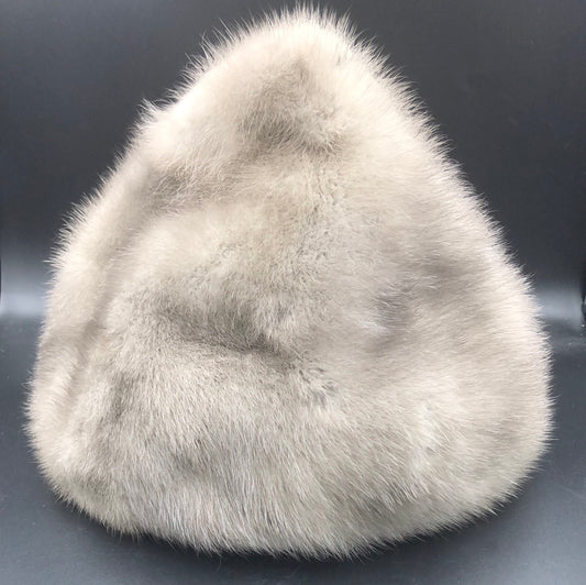 Grey Fox Fur Hat