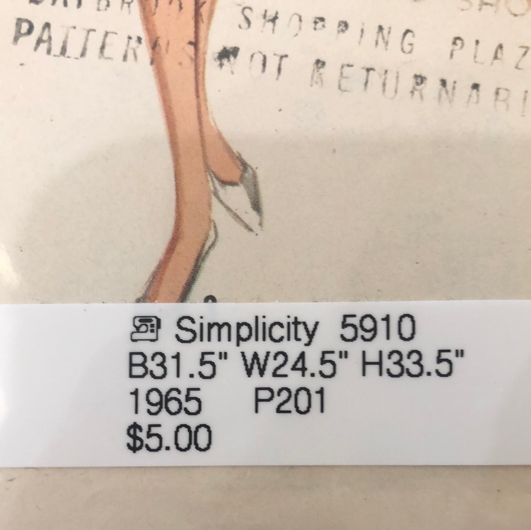Simplicity 5910