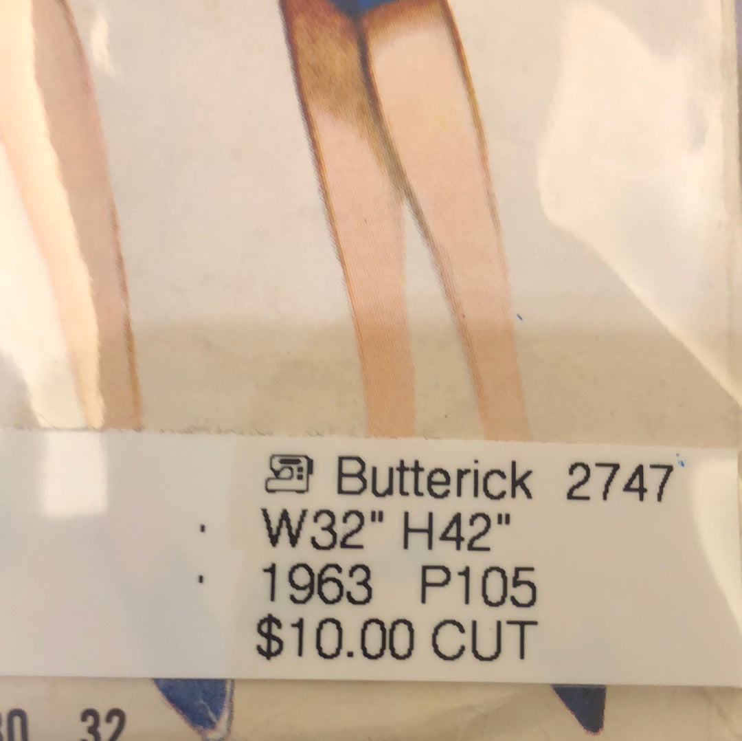 Butterick 2747