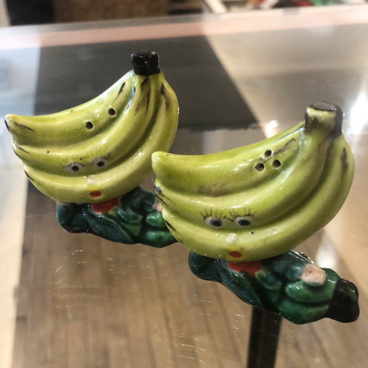 Banana man salt and pepper shakers