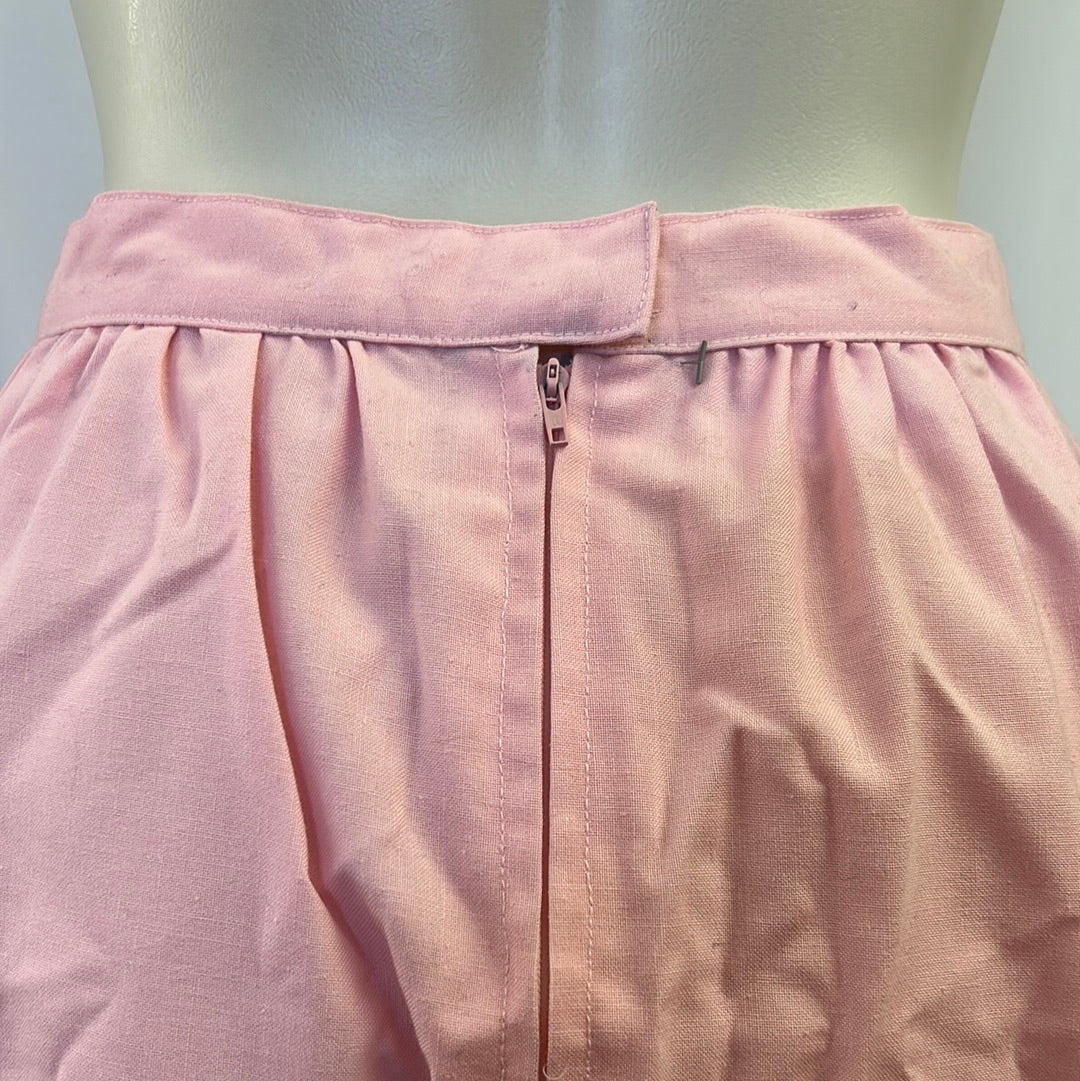 Pink 60s Cotton Skirt